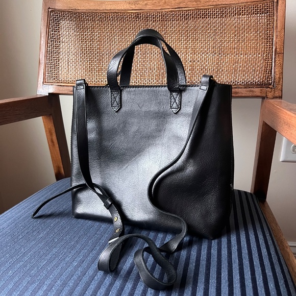 Madewell Transport Crossbody in Black - Picture 1 of 8